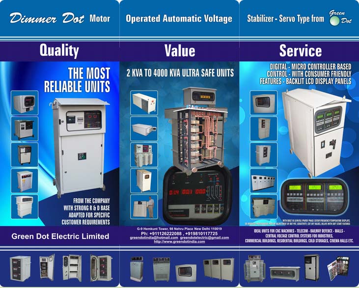 manufacturer servo voltage stabilizer